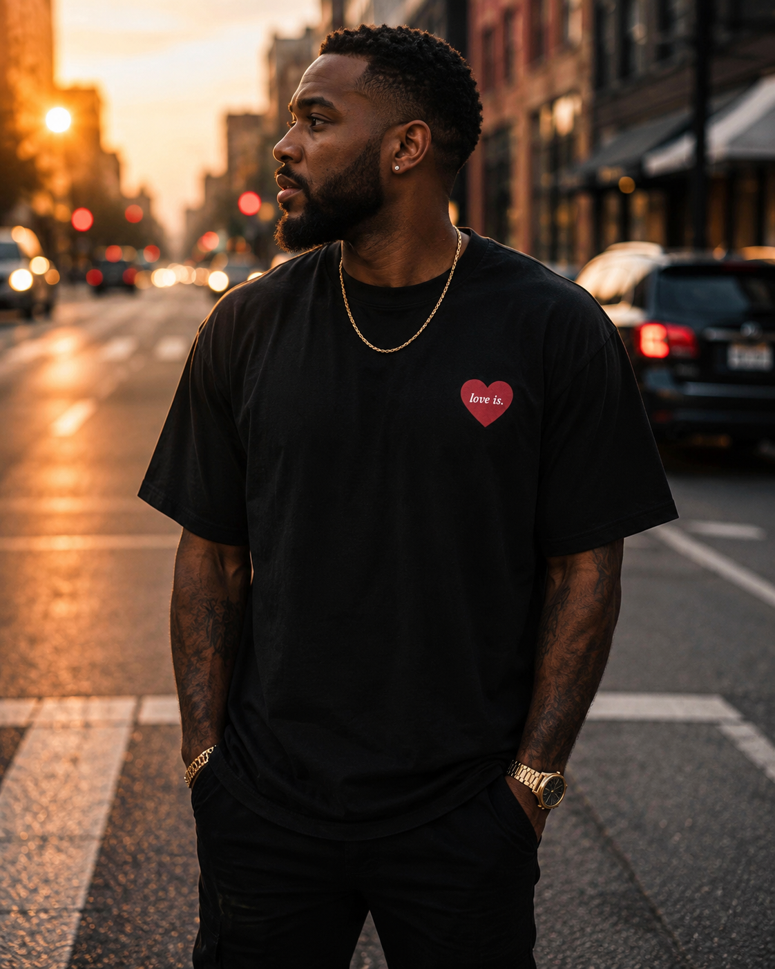 I Still Believe in Love Oversized Heavyweight T-Shirt