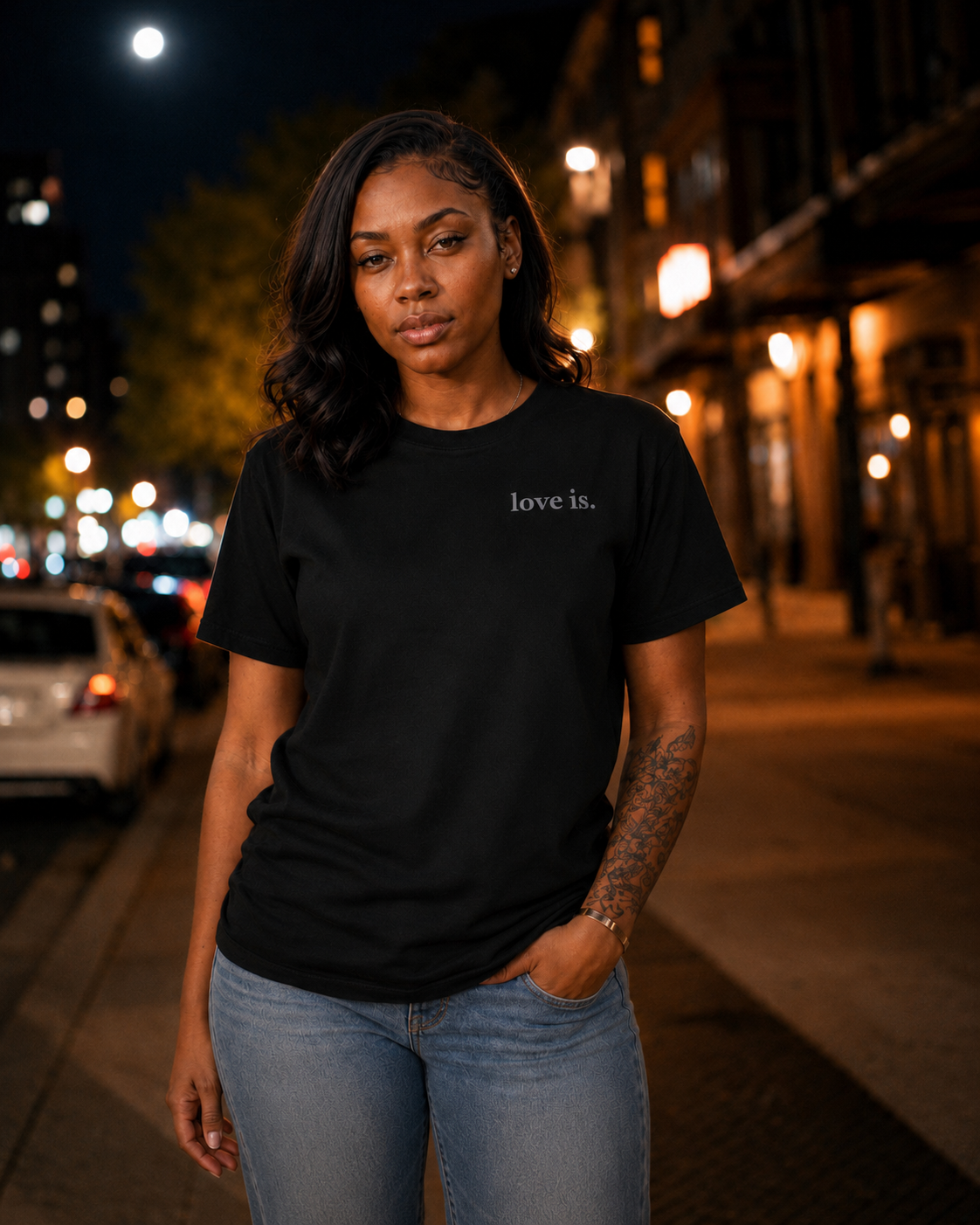 love is. Even the Coldest Heart Was Once Warm | Healing Graphic Tee
